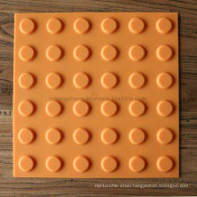 Durable Rubber Warning Bricks Paving Tactile Tile